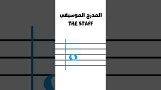 Music Theory Lesson 1 The Staff تعلم الموسيقى الدرس 1 المدرج الموسيقي