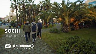 Sochi in Winter — Big City Tour | 4K Binaural ASMR