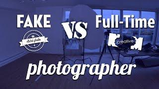 Fake vs Full Time Photographer: Can you tell the difference? (Headshot Challenge)