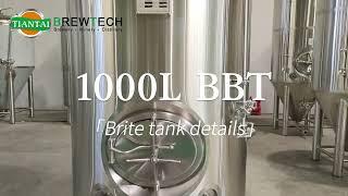 China TIANTAI 10hl Beer brite tank for sale