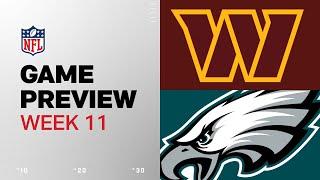 Washington Commanders vs. Philadelphia Eagles | 2024 Week 11 Game Preview