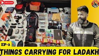 Essential Things Carrying for Ladakh Bike Trip 2024 | Journey of Lifetime Started