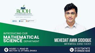 𝐃𝐢𝐬𝐜𝐨𝐯𝐞𝐫 𝐭𝐡𝐞 𝐌𝐚𝐭𝐡 𝐚𝐧𝐝 𝐒𝐜𝐢𝐞𝐧𝐜𝐞 𝐃𝐞𝐩𝐚𝐫𝐭𝐦𝐞𝐧𝐭 𝐚𝐭 𝐑𝐎𝐎𝐇 𝐈𝐧𝐭𝐞𝐫𝐧𝐚𝐭𝐢𝐨𝐧𝐚𝐥 𝐒𝐜𝐡𝐨𝐨𝐥.