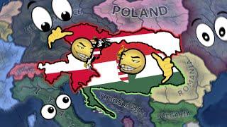 The Best Co-Op Countries in HOI4: Austria & Hungary (ft. John Parker 117)