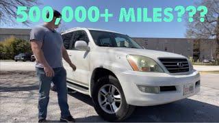 The 500,000 mile Lexus GX470!