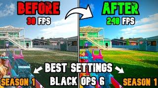 Best PC Settings for COD Black Ops 6! Season 1 (Optimize FPS & Visibility)