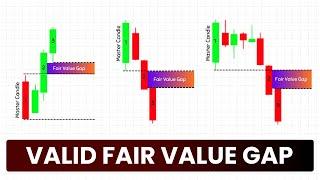 Valid Fair Value Gap FVG | Smart Money Concept Full Course EP - 5 | Brain Titans