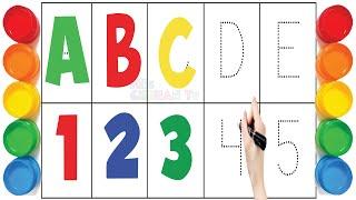 Abc Dotted Tracing, English Alphabet Writing, Preschool learning #abc #alphabets #kidschohantv 729