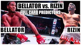 Bellator vs. RIZIN FULL CARD Predictions | Artem MMA