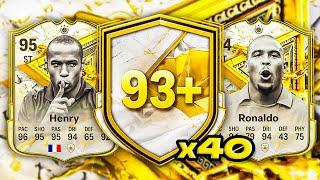 40x 93+ ENCORE ICON PLAYER PICKS!  FC 25 Ultimate Team