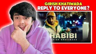 Habibi - Girish Khatiwada | Nepali Hip-Hop and Rap (Lyrics Video) #reaction