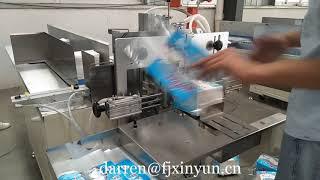 Low price table napkin paper packing machine