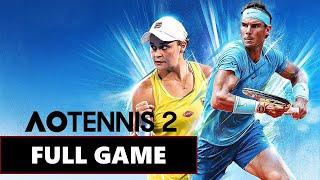 AO Tennis 2 [Full Game | No Commentary] PS4