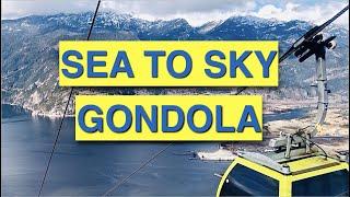 Jaw-dropping view! SEA TO SKY GONDOLA & SUSPENSION BRIDGE, near Vancouver, Canada