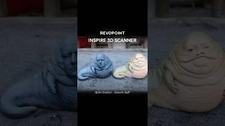 Revopoint INSPIRE 3D Scanner: Face Scans and Transforming into Jabba!