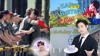 Jungkook's Birthday Surprise at the military camp and ARMY's Heart Touching Message! what happened?