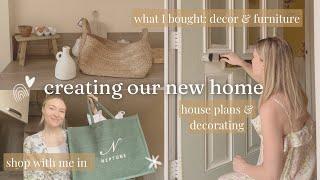 OUR NEW HOME | decor hauls, shop with me & house updates 