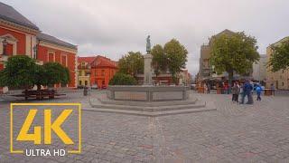 Charming Old Town of Klaipėda, Lithuania Walking Tour with City Sounds (4K Ultra HD)