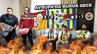 BURUK MU GECE ? GALATASARAY ve FENERBAHÇE TEPKİ VİDEOLARI ! #galatasaray