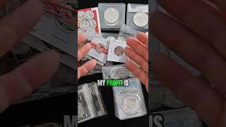 How I Flip Old Coins for Profit #shorts #coin #collectiblecoins #numismatics