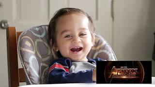 Marvel Studios' Avengers: Infinity War Official Trailer BABY REACTION!