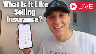 The Reality Of Selling Life Insurance: Live Cold Calling Experience (unedited)