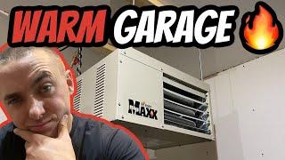 BEST GARAGE HEATER: Mr Heater Big Maxx Natural Gas Workshop heater - Modine Hot Dawg Shop Heater