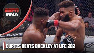 Chris Curtis knocks out Joaquin Buckley at UFC 282 prelims | ESPN MMA