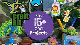 Review Imagimake 5 in 1 Awesome Craft Kit