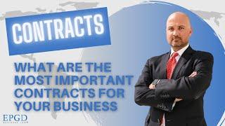 #5MinutesWithEric What Are The Most Important Contracts For Your Business