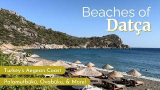 A Beach Day in Datça, Turkey | Palamutbükü, Ovabükü, Kurubük, & Hayıtbükü | Swim the Aegean Sea