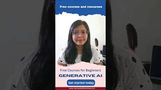 Free Generative AI Courses for Beginners