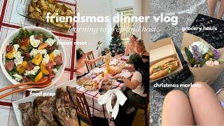 learning to host for friendsmas vlog