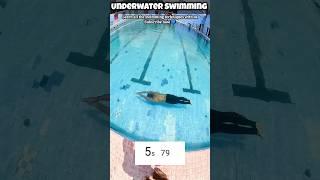 In 13 seconds  Smooth Underwater Swimming #swim #underwater #swimminglessons