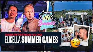 Mein GEBURTSTAG auf MALLORCA  Eligella Summer Games VLOG   mit Mcky, Trymacs und Co 