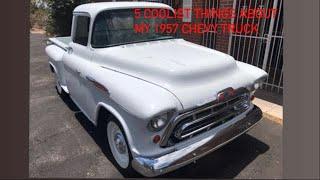 Five coolest things about a 1957 Chevy truck