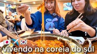 SOZINHA na coreia do sul, vem passear comigo em seul