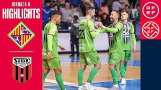 Resumen #PrimeraDivisiónFS | Illes Balears Palma Futsal 3-2 Wanapix Sala 10 Zaragoza| Jornada 6