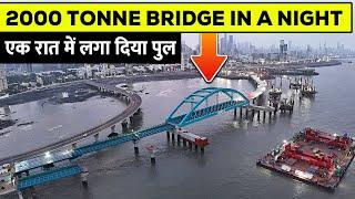 How Mumbai Made a 2000 Tonne Bridge in One Night !