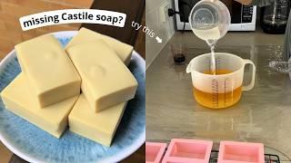 An olive oil alternative for Castile soap 