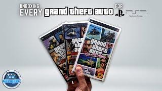 Unboxing Every Grand Theft Auto PSP Game