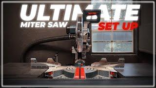 Building a Miter Saw/ Routing Station | With Dust Collection and T Tracks