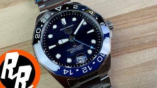 Tag Heuer Aquaracer GMT. (Saltzman’s Watches)