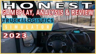 HONEST Truck & Logistics Simulator Multiplayer Gameplay, Analysis & Review  |  Sim UK