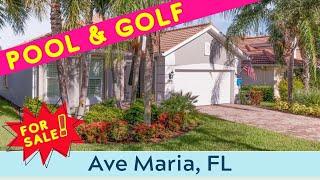 Ave Maria, FL | HOMES FOR SALE | Pool & Golf | by Marta Valle, PA