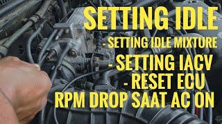 How to Idle Settings and reset the Honda ECU