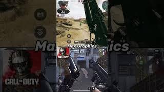 Max Graphics Inspection Comparison in Delta Force Mobile vs Warzone Mobile