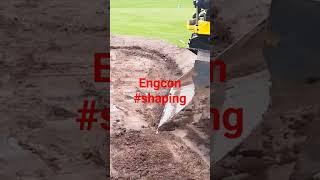 Engcon first day shaping bunkers