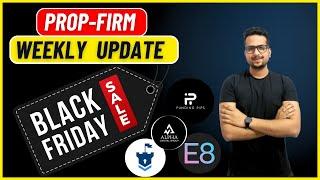 Weekly Prop Firm Updates: Smart Prop Trader Closes, Black Friday Discounts & Payouts