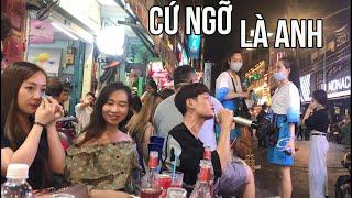 Cứ Ngỡ Là Anh - Đinh Tùng Huy | Bản cover thất tình đúng tâm trạng tại phố Bùi Viện